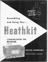 Heathkit AR-3 - Schematic 